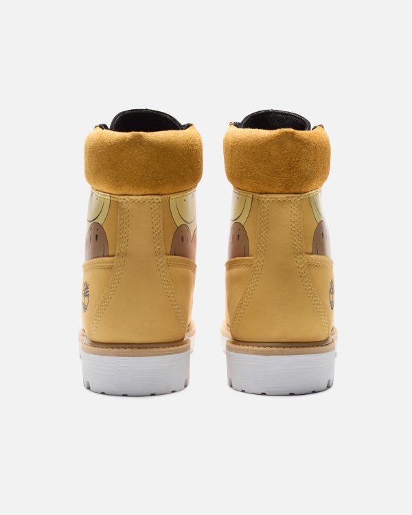 TIMBERLAND PREMIUM 6-IN WATERPROOF BOOT - YELLOW For Sale - Image 3