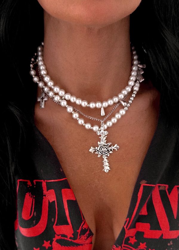 COMMUNION 3 PC STATEMENT NECKLACE Discount
