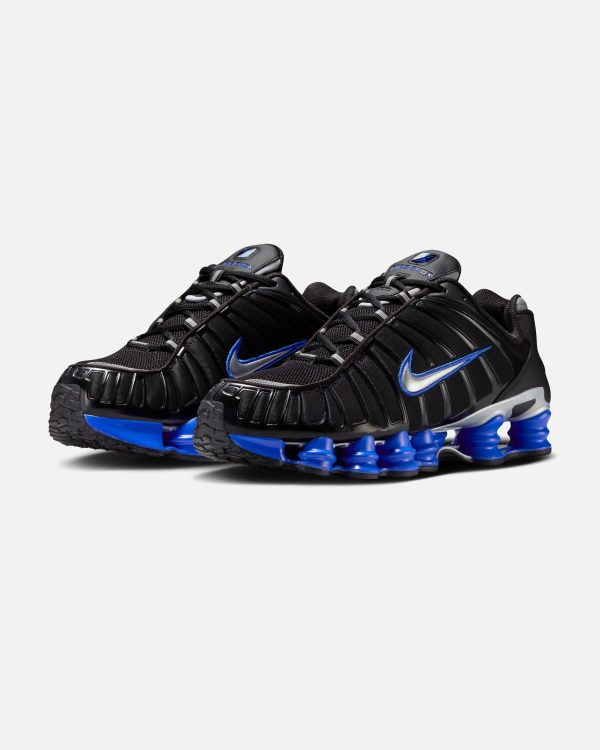NIKE SHOX TL - BLACK  METALLICSILVER For Cheap