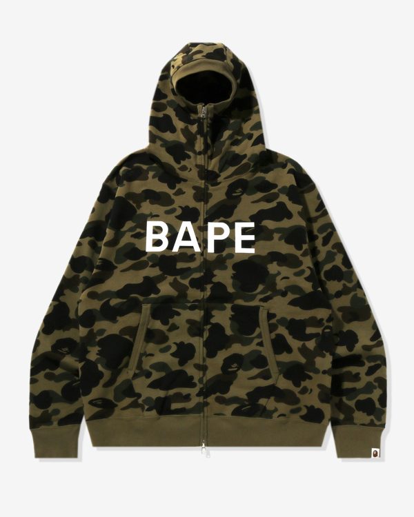 BAPE 1ST CAMO BALACLAVA FULL ZIP HOODIE Online now - Image 2