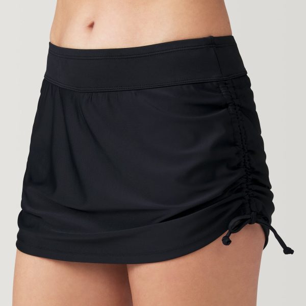 Women s Side Shirred Swim Skirt Online Sale - Image 4