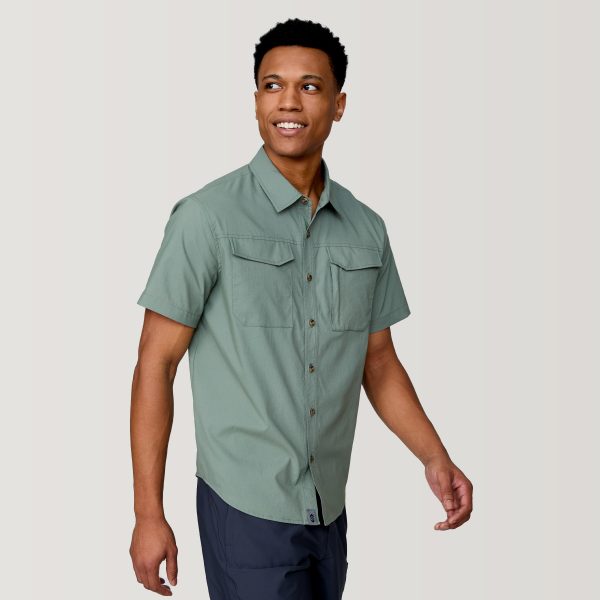 Men s Explorer Short Sleeve Shirt Cheap - Image 3