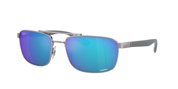 Ray-Ban RB3737CH Rectangle Sunglasses Hot on Sale - Image 4